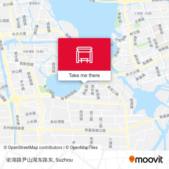依湖路尹山湖东路东 map