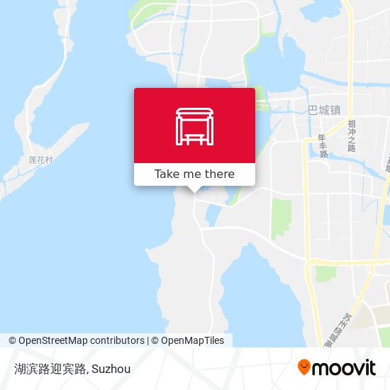 湖滨路迎宾路 map
