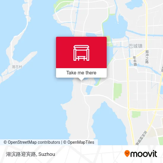 湖滨路迎宾路 map