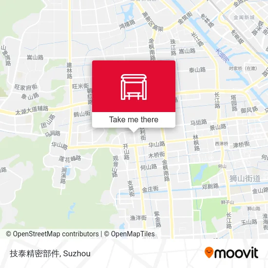 技泰精密部件 map