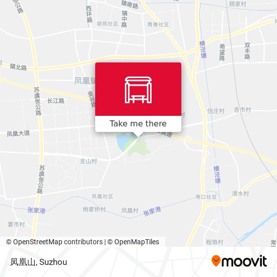 凤凰山 map