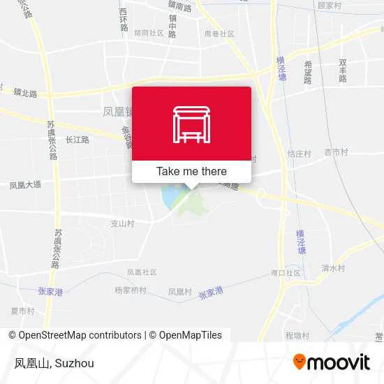 凤凰山 map