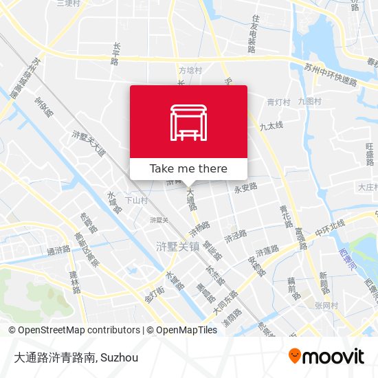 大通路浒青路南 map
