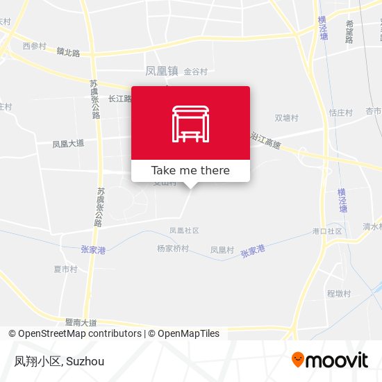 凤翔小区 map