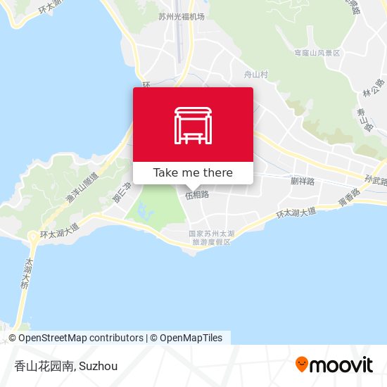 香山花园南 map