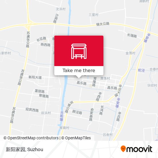 新阳家园 map
