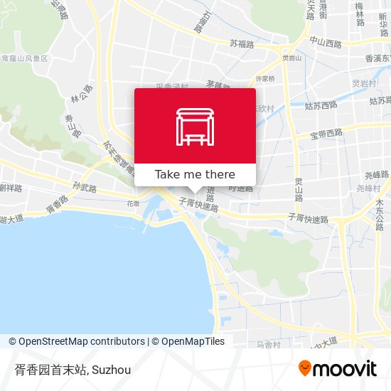 胥香园首末站 map
