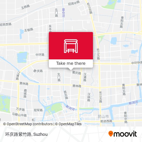 环庆路紫竹路 map