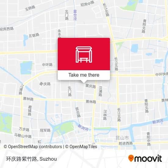 环庆路紫竹路 map