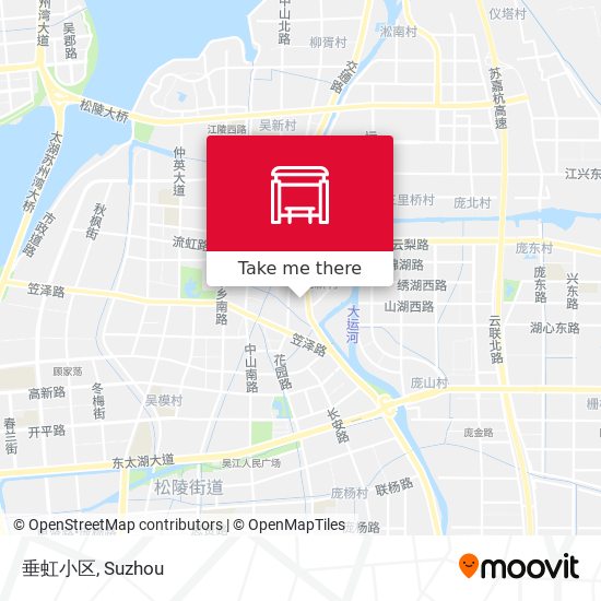 垂虹小区 map