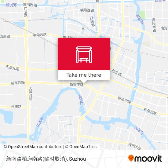 新南路柏庐南路(临时取消) map