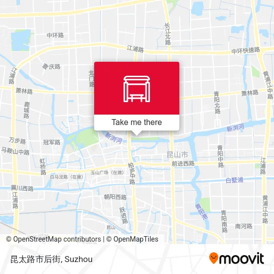 昆太路市后街 map