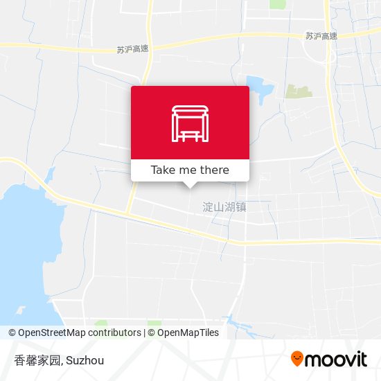 香馨家园 map