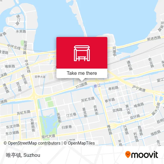唯亭镇 map