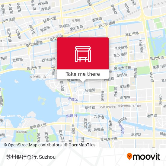 苏州银行总行 map