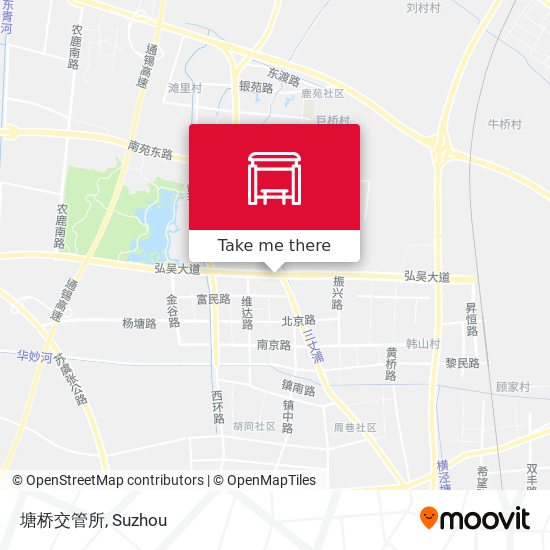 塘桥交管所 map