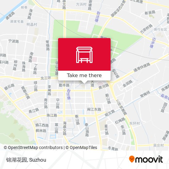锦湖花园 map