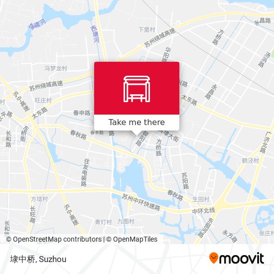 埭中桥 map