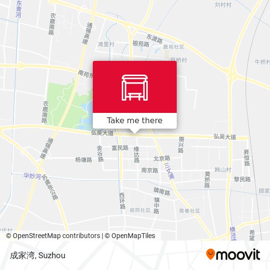 成家湾 map