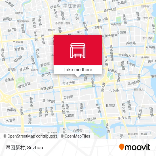 翠园新村 map