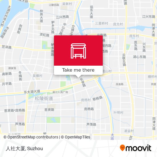 人社大厦 map