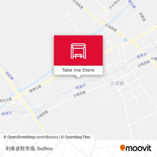 利泰皮鞋市场 map