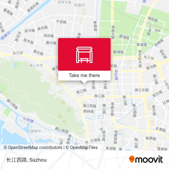 长江西路 map