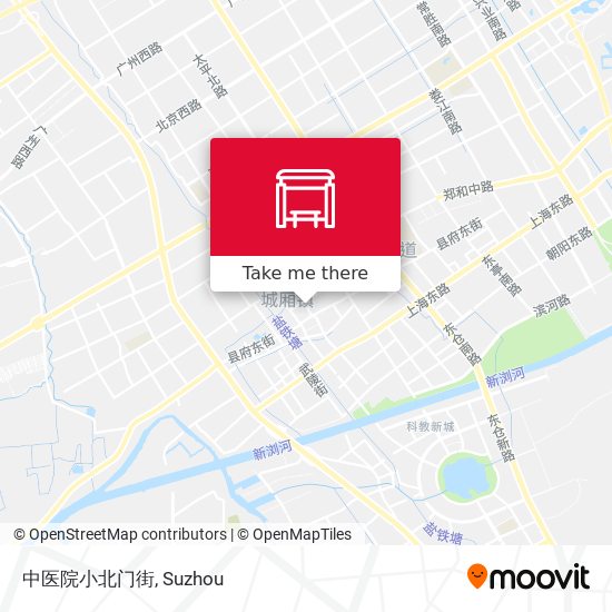 中医院小北门街 map