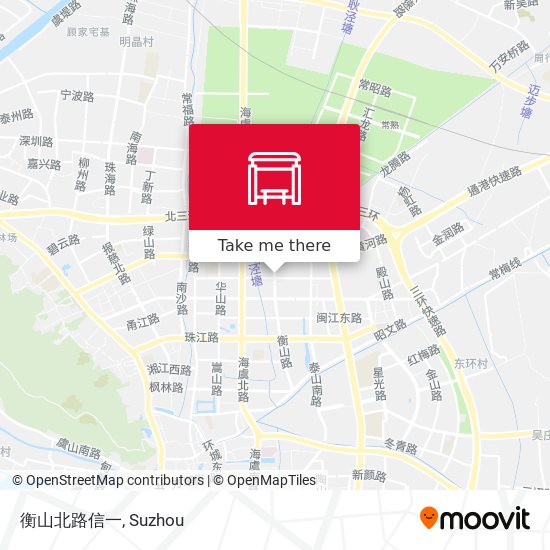 衡山北路信一 map