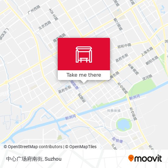 中心广场府南街 map