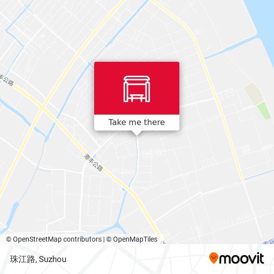 珠江路 map