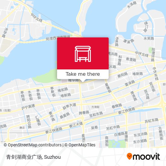 青剑湖商业广场 map