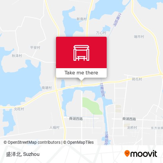 盛泽北 map