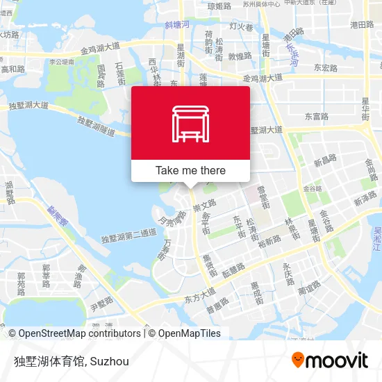 独墅湖体育馆 map