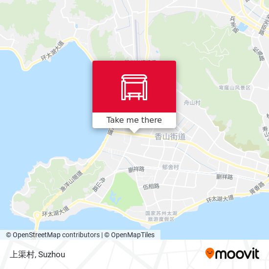 上渠村 map