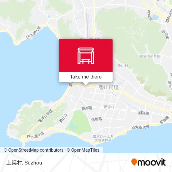 上渠村 map