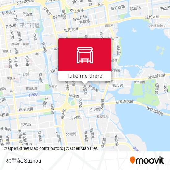 独墅苑 map