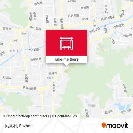 凤凰村 map