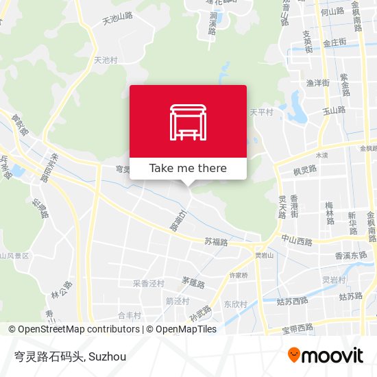 穹灵路石码头 map