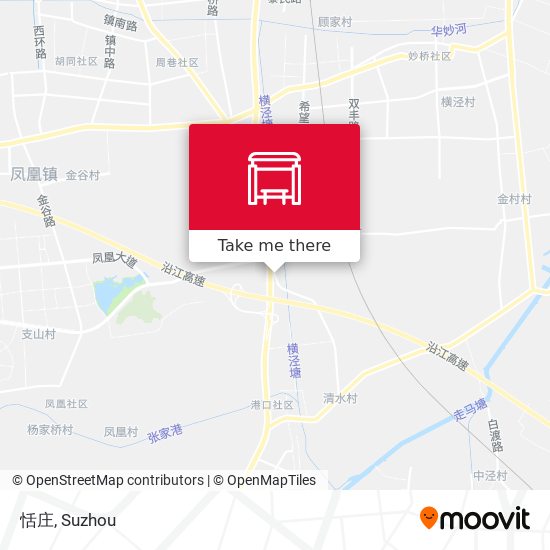 恬庄 map
