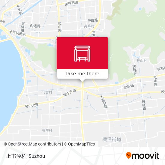 上书泾桥 map