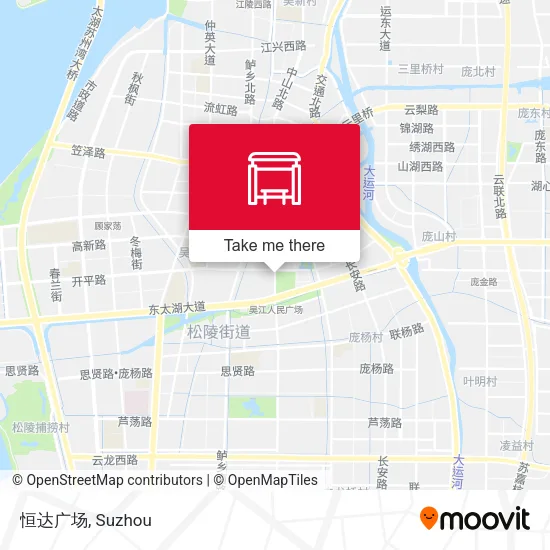 恒达广场 map