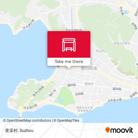 黄渠村 map