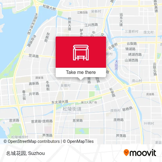 名城花园 map