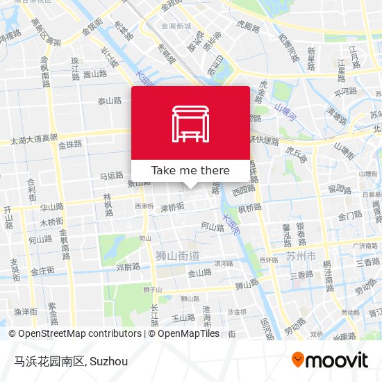 马浜花园南区 map