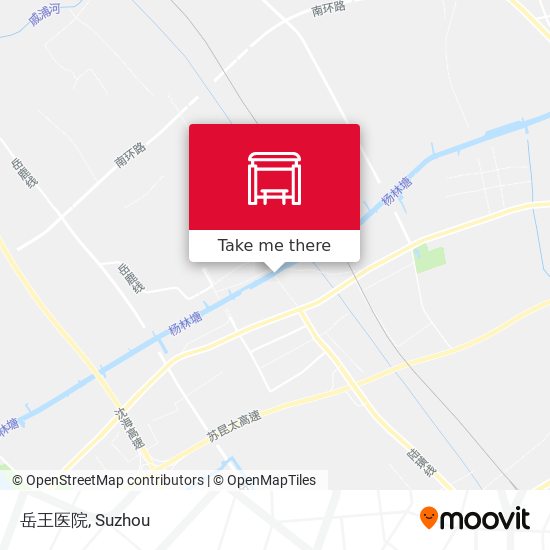 岳王医院 map