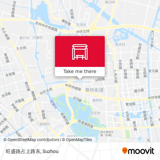 旺盛路占上路东 map