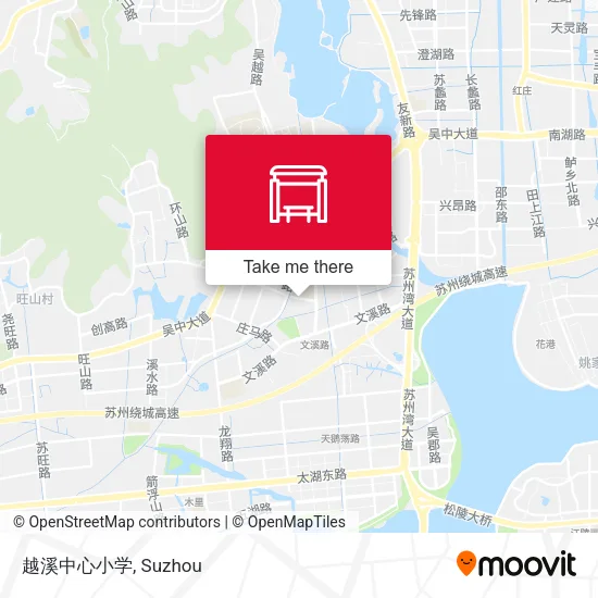 越溪中心小学 map