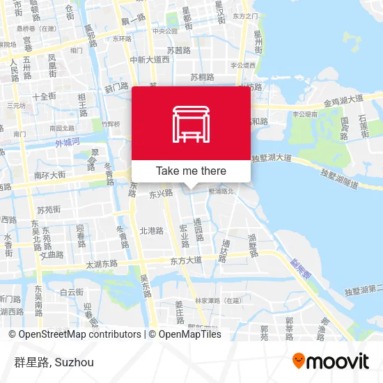 群星路 map