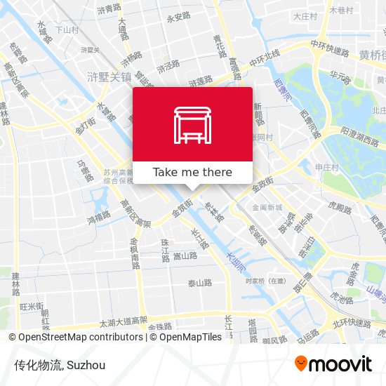 传化物流 map